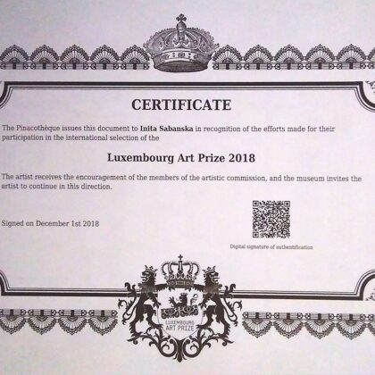 Luxembouarg Art Prize