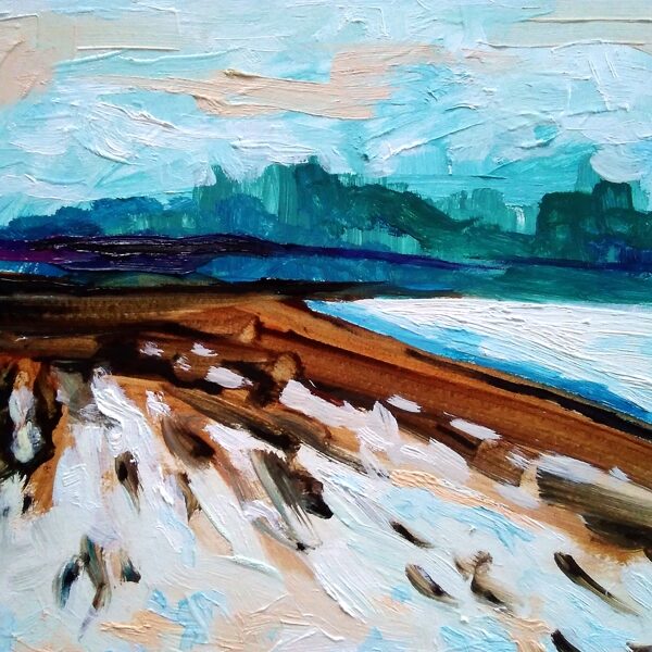 28x30 cm, oil on cardboard